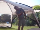 Killing insects in the tent #3